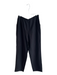 Lafayette 148 Size 8 Black No Fabric Tag High Waist Side Zip Flat Front Pants Black / 8