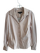 Lafayette 148 Size 12 Pale Pink Lambskin Button Down Darted Detail Jacket Pale Pink / 12