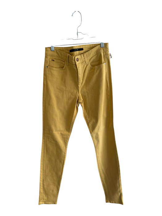 Joes Size 29 Yellow Cotton Blend Zip Fly 5 Pocket High Waist Skinny Jeans Yellow / 29