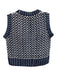 Spartina 449 Size XS Navy & white Cotton Blend Striped Sleeveless V Neck Vest Navy & white / XS