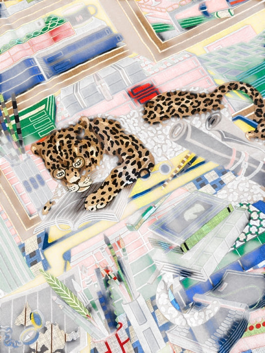 Hermes Multicolor Cashmere & Silk scarf Multicolor / 140cm