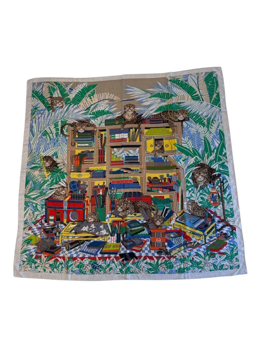 Hermes Multicolor Cashmere & Silk scarf Multicolor / 140cm