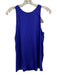 Milly Size 2 Cobalt Blue Silk Blend Keyhole Back Sleeveless Top Cobalt Blue / 2