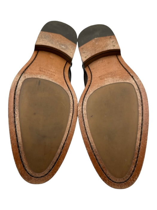 Alan Paine Shoe Size 10 Brown Leather Pebbled Dress Men's Shoes Brown / 10