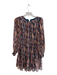 Willa Story Size XS Multi Polyester Crew Neck Back Zip Long Sleeve Dress Multi / XS