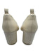 Maison Margiela Shoe Size 37.5 Cream White Leather Stacked Heel Tabby Pumps Cream White / 37.5
