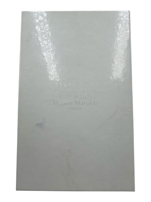 Maison Margiela Shoe Size 37.5 Cream White Leather Stacked Heel Tabby Pumps Cream White / 37.5