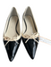 Rebecca Sanver Shoe Size 37 Black & White Manmade Material Pointed Toe Heels Black & White / 37