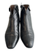 Sarto Shoe Size 37.5 Black Leather Pointed Toe Side Zip Ankle Length Booties Black / 37.5