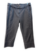 Elegant Prosper Size 5 Gray Cotton Mid Rise Zip Fly Front Pocket Capri Jeans Gray / 5