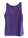 Eileen Fisher Size XS Purple Wool Knit Boat Neck Sleeveless Knit Top Purple / XS