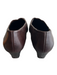 Paul Green Shoe Size 6 Brown Leather Pointed Square Toe Stitch Design Shoes Brown / 6