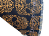 Zadig & Voltaire Black & Yellow Silk Skulls scarf Black & Yellow