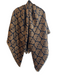 Zadig & Voltaire Black & Yellow Silk Skulls scarf Black & Yellow
