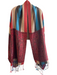 Pashmina Red & Multi Cashmere scarf Red & Multi / L