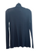 Vince Size S Black Viscose Blend Semi Sheer Solid turtle neck Long Sleeve Top Black / S