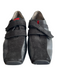 Paul Green Shoe Size 6.5 Black Leather Suede Red Stitching Velcro Strap Shoes Black / 6.5