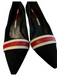 Carolina Herrera Shoe Size 36 Black Suede leather Leather Detail Stripe Heels Black / 36