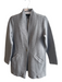 Eileen Fisher Size S Gray Cotton Blend Single Button Quilted Front Pocket Jacket Gray / S