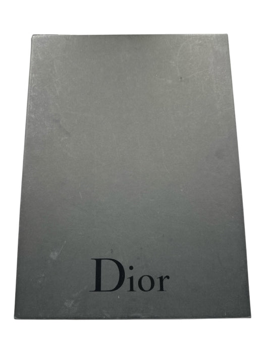 Dior Shoe Size 45 AS IS Gray, Black & White Synthetic Solid Lace-Up Men's Shoes Gray, Black & White / 45