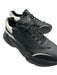 Dolce & Gabbana Shoe Size 10 AS IS Black & White Leather Solid Low Top Shoes Black & White / 10