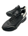 Dolce & Gabbana Shoe Size 10 AS IS Black & White Leather Solid Low Top Shoes Black & White / 10