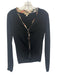 Burberry Brit Size S Black Merino Wool Long Sleeve Top Black / S