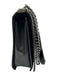 Chanel Dark Brown & Black Patent Leather Flap Quilted Pinch Lock Chain Strap Bag Dark Brown & Black / Large
