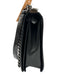 Chanel Dark Brown & Black Patent Leather Flap Quilted Pinch Lock Chain Strap Bag Dark Brown & Black / Large