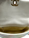 Chanel White & Multi Leather Flap Quilted Dual Tone Chain Interlocking CC Bag White & Multi / Small