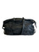 All Saints AS IS Black Leather Duffle Men's Bag Black