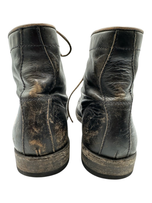 Frye Shoe Size 11.5 Black Leather Lace Up Men's Boots Black / 11.5