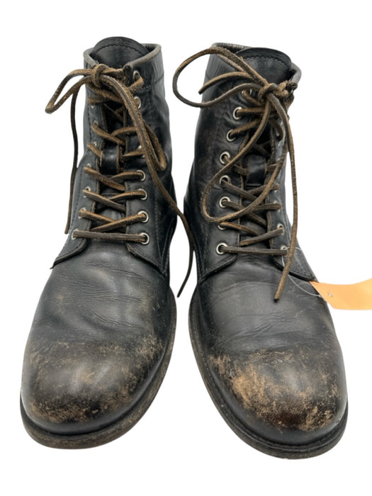 Frye Shoe Size 11.5 Black Leather Lace Up Men's Boots Black / 11.5