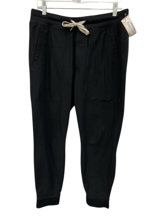 Vuori Size L Black Polyester Drawstring Waist Men's Pants Black / L
