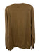 Vuori Size L Brown Cotton Blend Pull Over Men's Sweater Brown / L