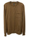 Vuori Size L Brown Cotton Blend Pull Over Men's Sweater Brown / L