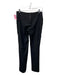Versace Size 40 Black Wool Blend Zip Detail Straight Leg Seam Detail Pants Black / 40