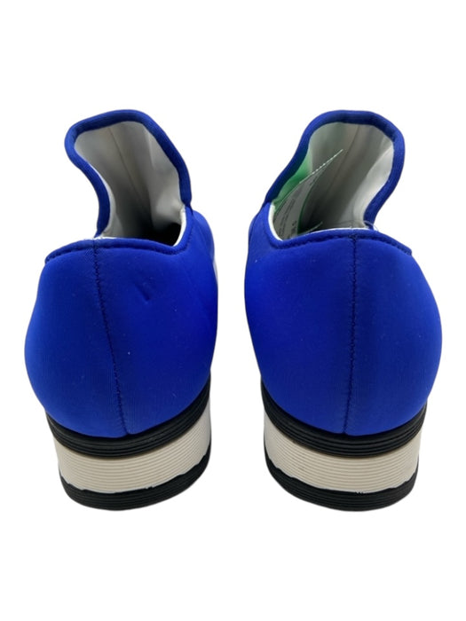 iRi Shoe Size 38.5 Blue, Black, White Neoprene Almond Toe Rubber Sole Sneakers Blue, Black, White / 38.5