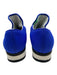 iRi Shoe Size 38.5 Blue, Black, White Neoprene Almond Toe Rubber Sole Sneakers Blue, Black, White / 38.5