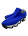 iRi Shoe Size 38.5 Blue, Black, White Neoprene Almond Toe Rubber Sole Sneakers Blue, Black, White / 38.5