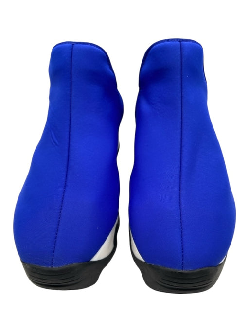 iRi Shoe Size 38.5 Blue, Black, White Neoprene Slip On color block Sneakers Blue, Black, White / 38.5