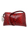 Simon Miller Red & Black Faux Leather Snake Print Adjustable Strap Bag Red & Black / Medium