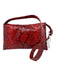 Simon Miller Red & Black Faux Leather Snake Print Adjustable Strap Bag Red & Black / Medium