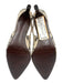 Cole Haan Shoe Size 8.5 Beige & Black Leather & Manmade Pointed Toe Pumps Beige & Black / 8.5