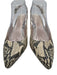 Cole Haan Shoe Size 8.5 Beige & Black Leather & Manmade Pointed Toe Pumps Beige & Black / 8.5