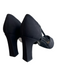 Stuart Weitzman Shoe Size 7 Black Fabric Pointed Square Toe Evening Shoes Black / 7
