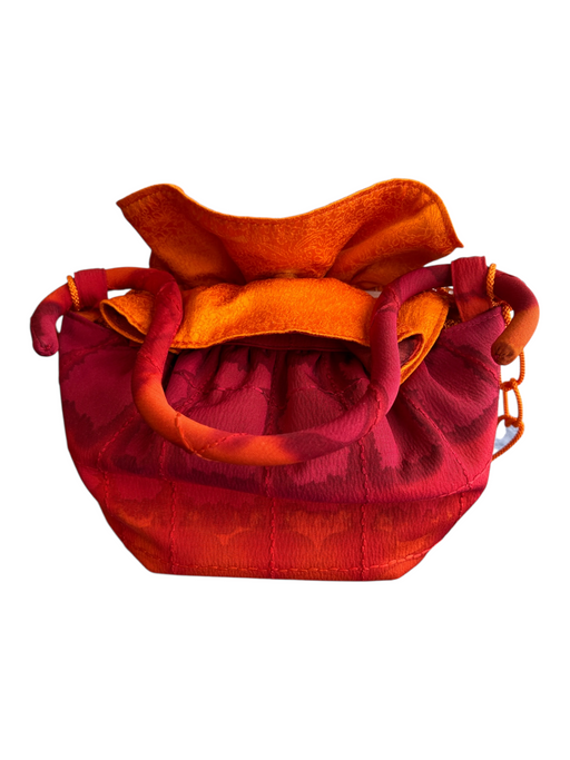 No Brand Red & Orange Snap Closure 1 handle Tie Dye Bag Red & Orange / Small