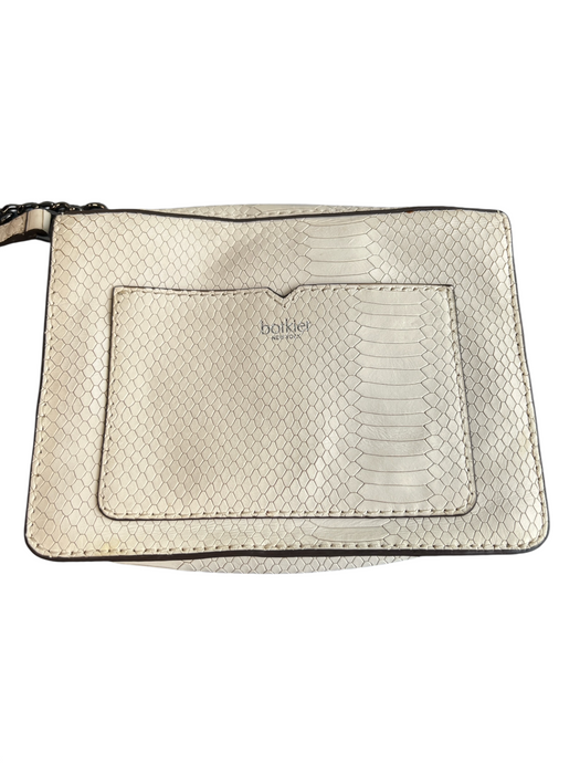 Botkier Off White Leather Pewter Hardware Shoulder & Crossbody Straps Bag Off White / Small