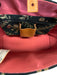 Jim Thompson Black, Green, Red Leather trim Monkeys Jacquard Tote Bag Black, Green, Red / Large
