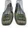 Tory Burch Shoe Size 39 Sage green Snake Skin Square Toe Logo Block Heel Flats Sage green / 39